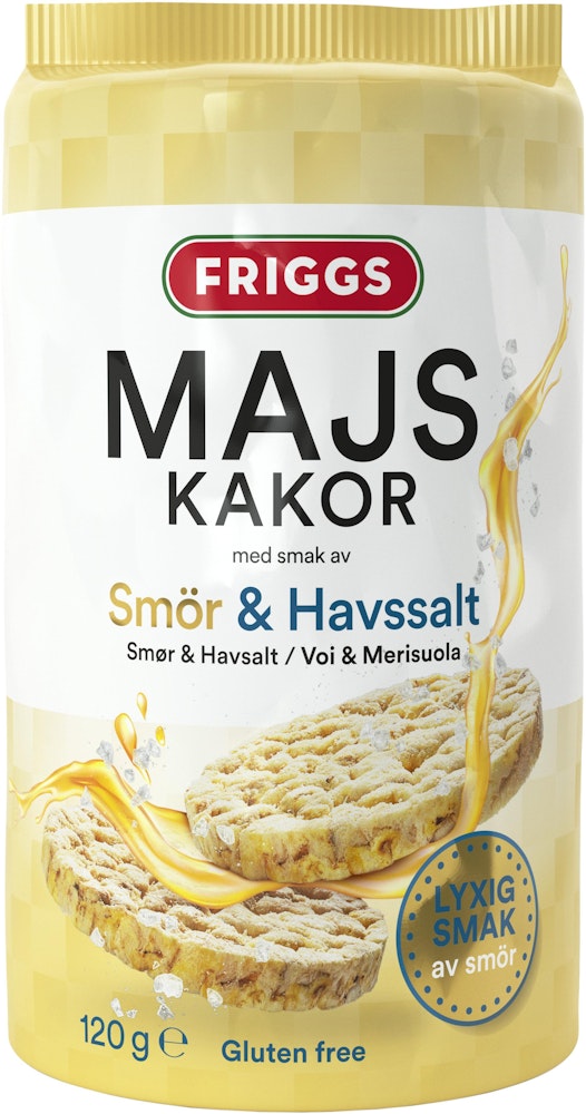 Friggs Majskaka Smör & Havssalt