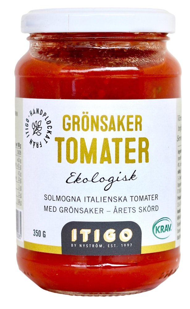 ITIGO Tomat med Grönsaker KRAV 340g Itigo