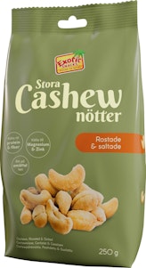 Exotic Snacks Cashewnötter Rostade & Saltade