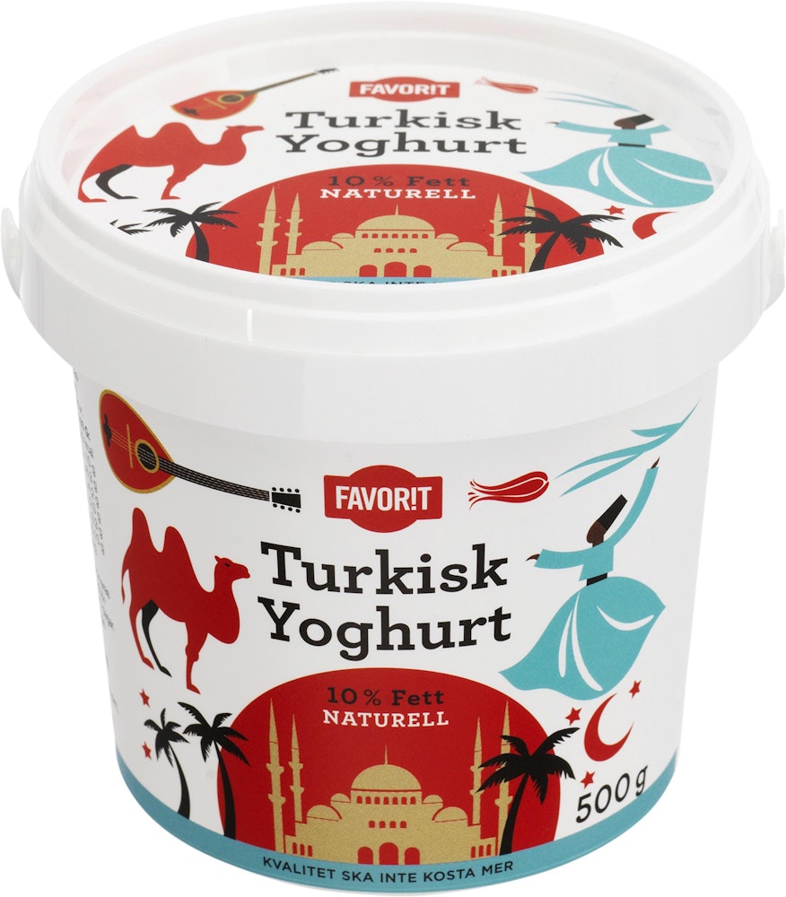 Favorit Turkisk Yoghurt 10% Favorit