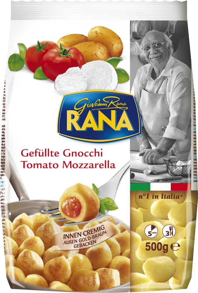 Ej sorterad Gnocchi tomat/mozzarella Rana