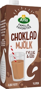 Arla Familjefavoriter Chokladmjölk 1L Arla Familjefavoriter