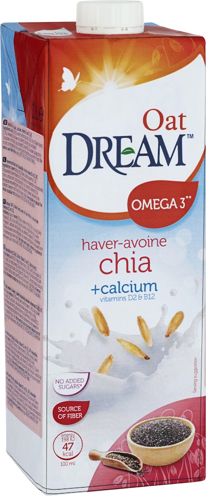 Oat Dream Havre & Chia Dryck 1L Oat Dream