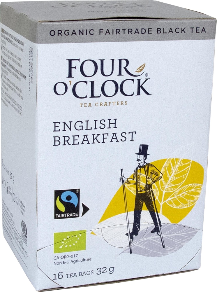 Four O´Clock Te English Breakfast EKO/Fairtrade 16-p Four O'Clock