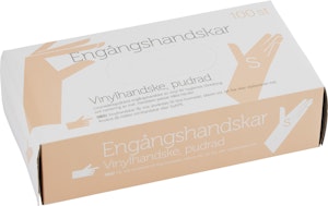Fixa Engångshanske Vinyl S 100-p Fixa