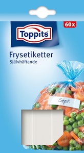 Toppits Frysetiketter 60-p Toppits