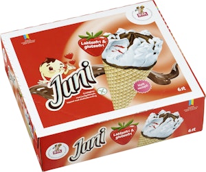 Glasstrut Juni Laktosfri/Glutenfri 6-P
