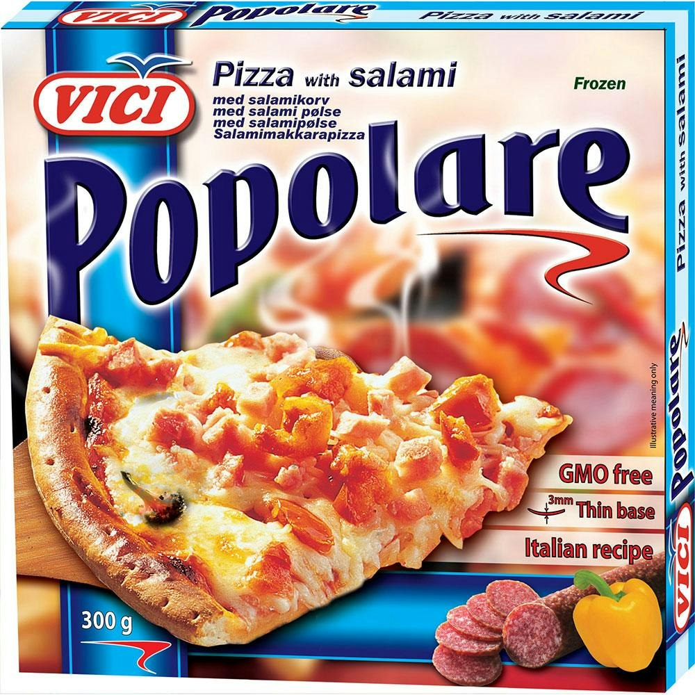 Vici Pizza Salami Fryst Vici