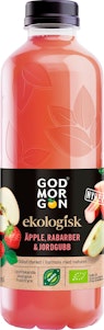 God Morgon Juice Äpple, Rabarber & Jordgubb EKO 850ml God Morgon