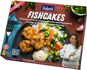 Dafgårds Fishcakes Fryst 350g Dafgårds