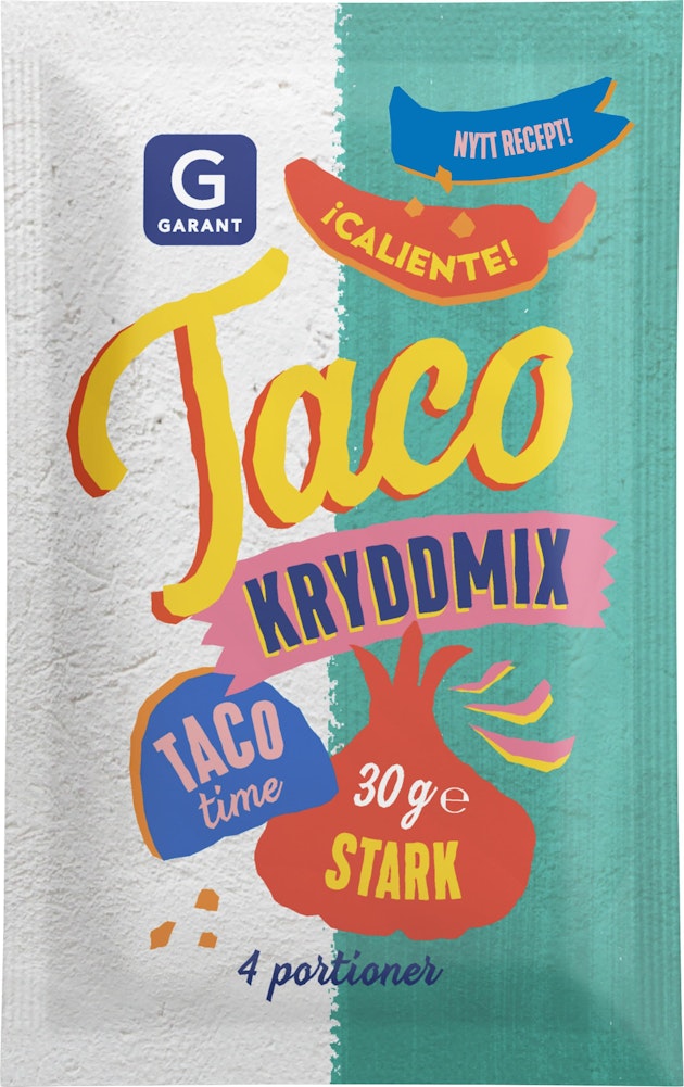 Garant Kryddmix Taco Stark 30g Garant