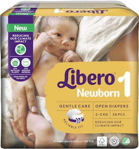 Libero Blöjor Newborn (1) 2-5kg 24-p Libero