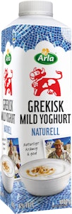 Arla Ko Grekisk Yoghurt Mild Naturell 6% 1000g Arla
