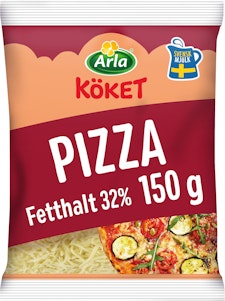 Arla Köket Riven Ost Pizza 32% 150g Arla