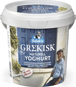 Salakis Grekisk Yoghurt 10% 1000g Salakis