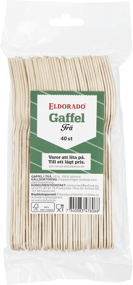 Eldorado Gaffel Trä 40-p Eldorado