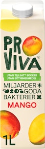 Proviva Fruktdryck Mango Utan Tillsatt Socker & Sötningsmedel 1L Proviva