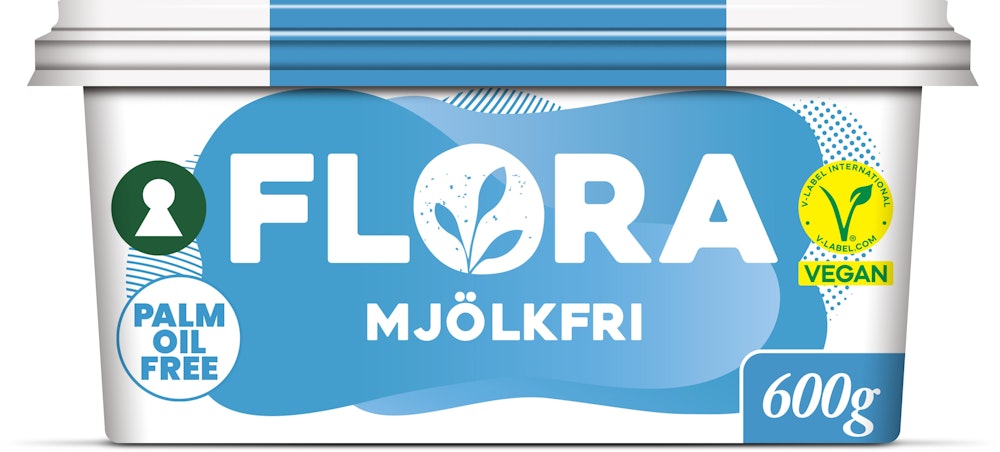 Flora Mjölkfritt 60% 600g