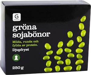 Garant Sojabönor Gröna Frysta 250g Garant