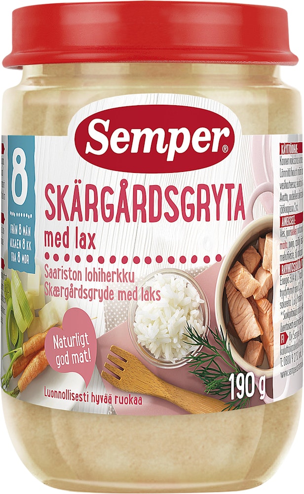 Semper Skärgårdsgryta med Lax 8M Semper