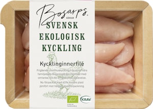 Bosarp Kycklinginnerfilé EKO/KRAV ca 300g Bosarp