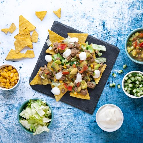 Ulrika Brydlings tacos på hönsfärs med salsa