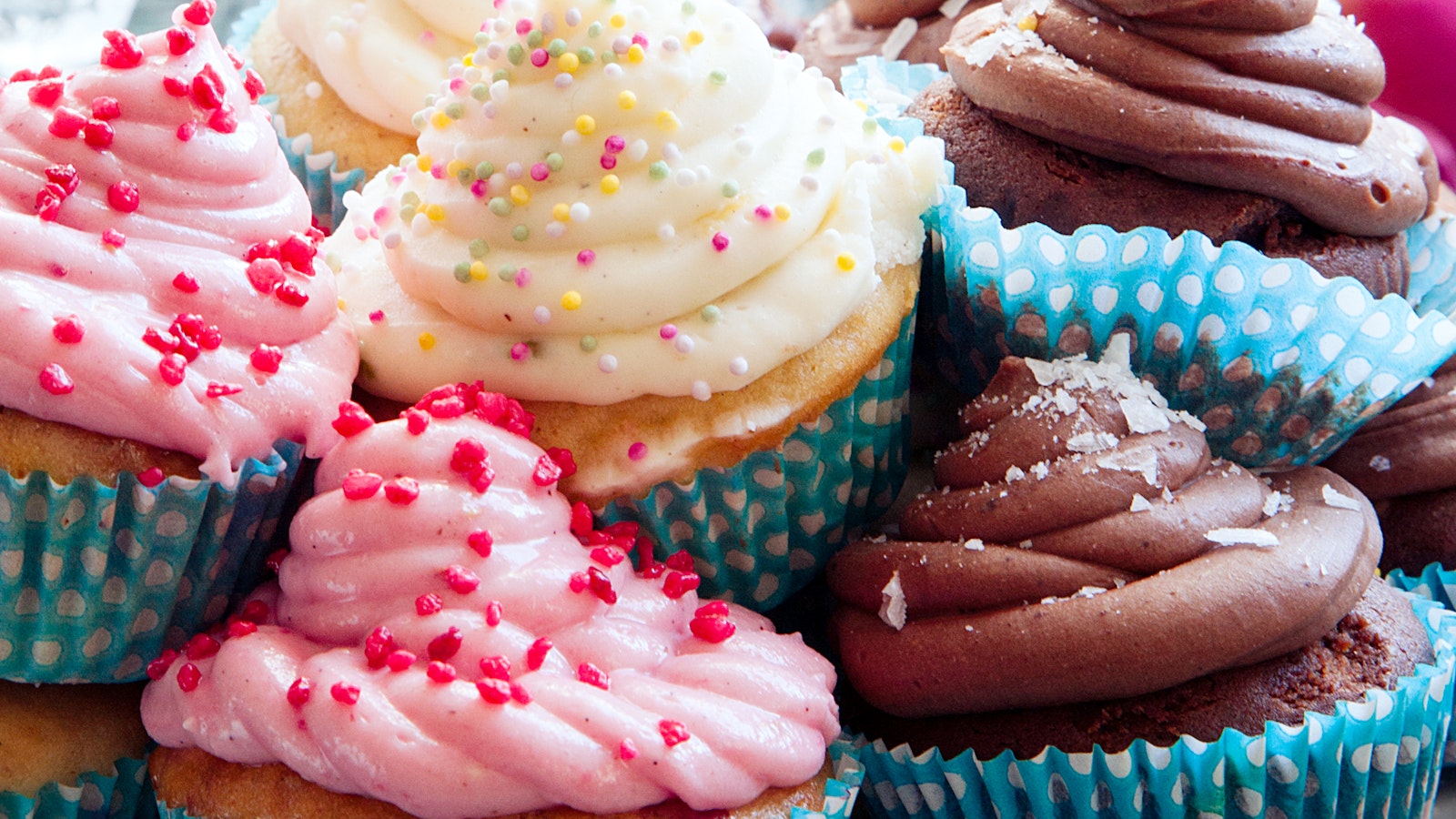 Cupcakes med frosting