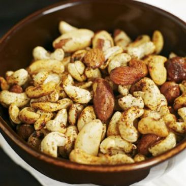 Honungs- och chilirostade cashewnötter