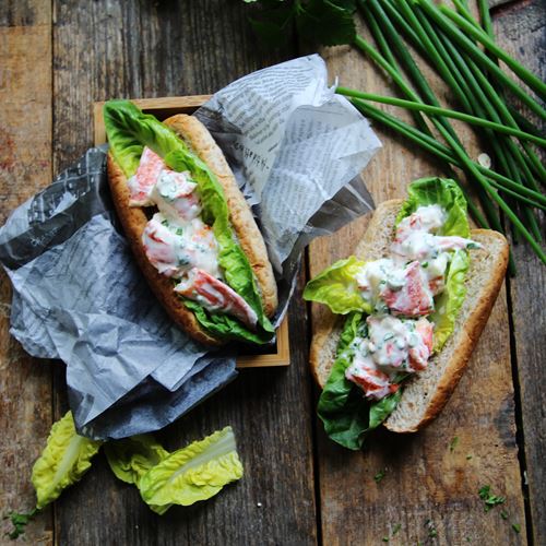 Lobster rolls – korvbröd med krämig hummerfyllning