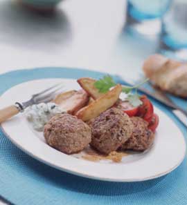 Bifteki Greek style