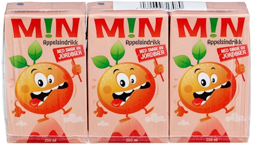 Bilde: © REMA 1000 / Kolonial.no REMA 1000 Appelsin & Jordbær 3 stk, 0,75 l