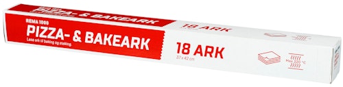 Pizza & Bakeark 18 stk
