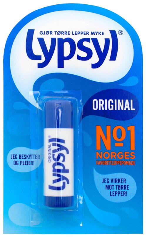 Bilde: © Lypsyl / Kolonial.no Lypsyl Lypsyl Original blå, 1 stk