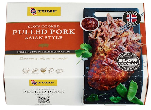 Bilde: © Tulip / Kolonial.no Tulip Tulip Pulled Pork Asian 550 g