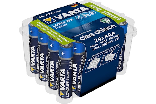 Bilde: © Varta / Oda Varta Alkalisk Batteri AAA 24 stk, 24 stk
