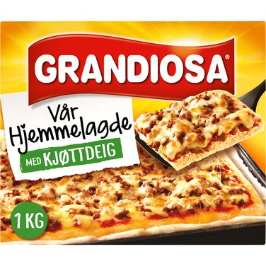 Grandiosa Grandiosa Vår Hjemmelagde med Kjøttdeig Pizza