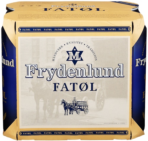 Bilde: © Frydenlund / Kolonial.no Frydenlund Frydenlund Fatøl Boks, 6x0,5l, 3 l