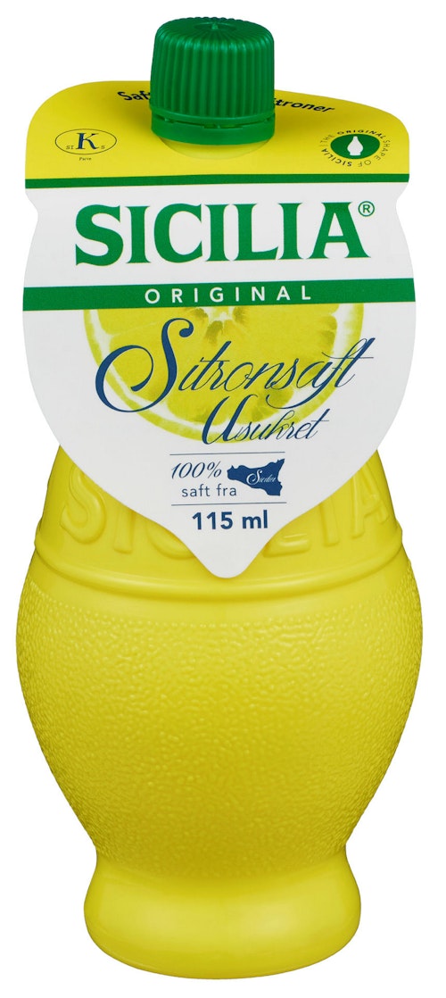 Bilde: © Sicilia / Oda Sicilia Sitronsaft Usukret, 115 ml