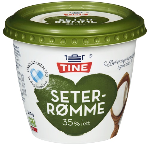 Bilde: © Tine / Kolonial.no Tine Seterrømme 300 g