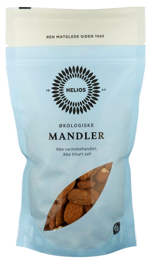 Bilde: © Helios / Kolonial.no Helios Mandler Økologisk, 150 g