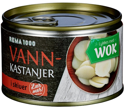 Bilde: © REMA 1000 / Kolonial.no REMA 1000 Vannkastanjer 227 g