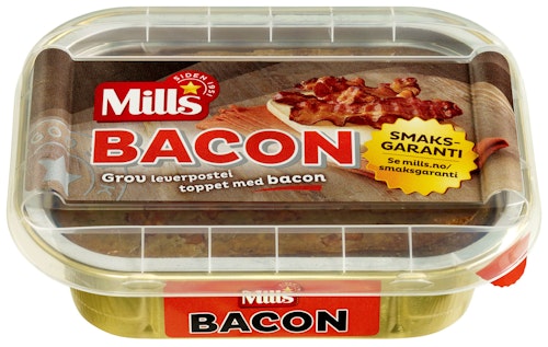 Bilde: © Mills / Kolonial.no Mills Baconpostei 185 g