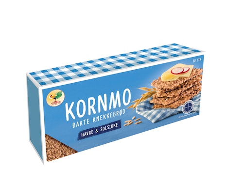 Bilde: © Sætre / Kolonial.no Sætre Kornmoknekkebrød Havre & Solsikke 200 g