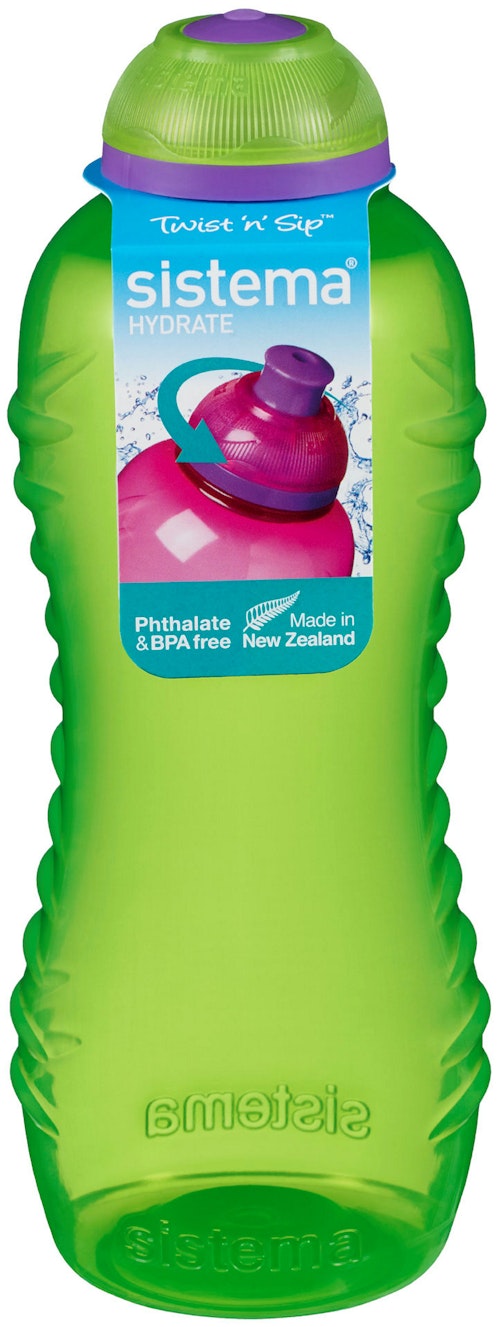 Bilde: © Sistema / Kolonial.no Sistema Drikkeflaske Squezze 460ml Tilfeldig Farge, 1 stk