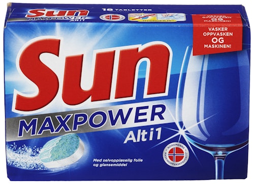 Bilde: © Sun / Kolonial.no Sun Alt i 1 Active Power 18 tablett