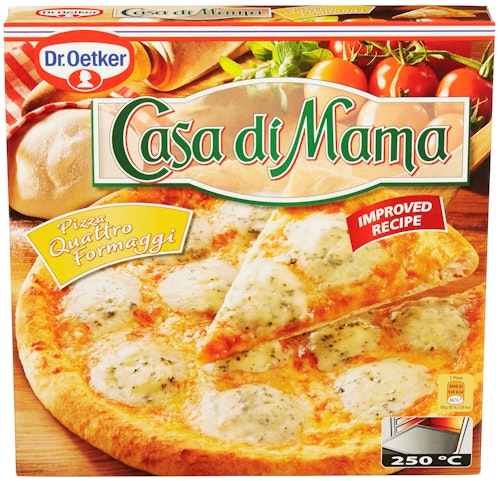 Bilde: © Dr. Oetker / Oda Dr. Oetker Casa di Mama Quattro Formaggi