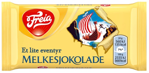 Bilde: © Freia / Kolonial.no Freia Melkesjokolade Eventyr 24 g