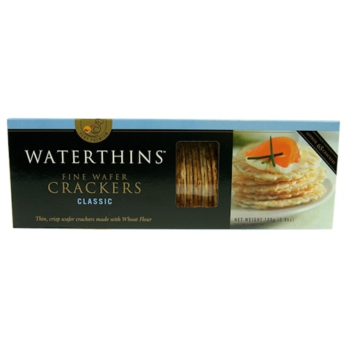 Bilde: © Waterthins / Kolonial.no Waterthins Waterthins Crackers Classic 100 g