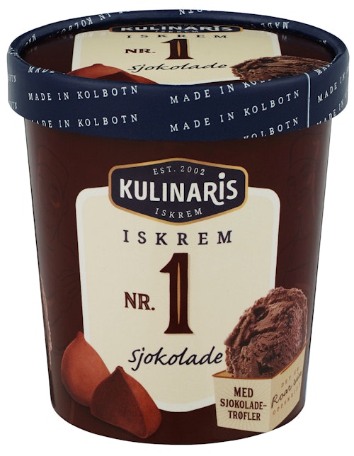 Bilde: © Kulinaris / Oda Kulinaris Sjokolade-Iskrem