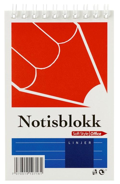 Notisblokk 50 ark